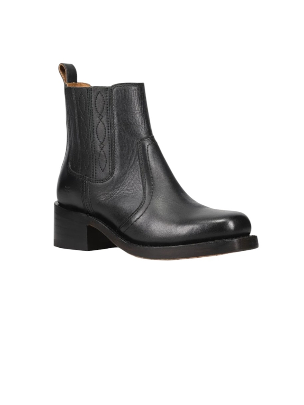 FRYE Campus Platform Chelsea Black Boot...Size 8 - Picture 2 of 10